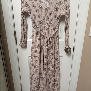 Floral Long Sleeve Dress